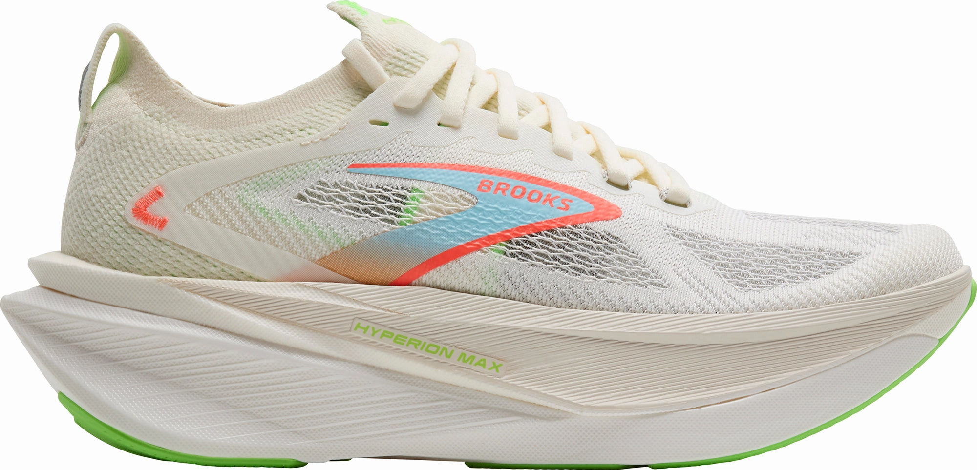 Brooks Hyperion Max 3 Mens Running Shoes - Cream outdoor adventurers Tuned Ride Technology