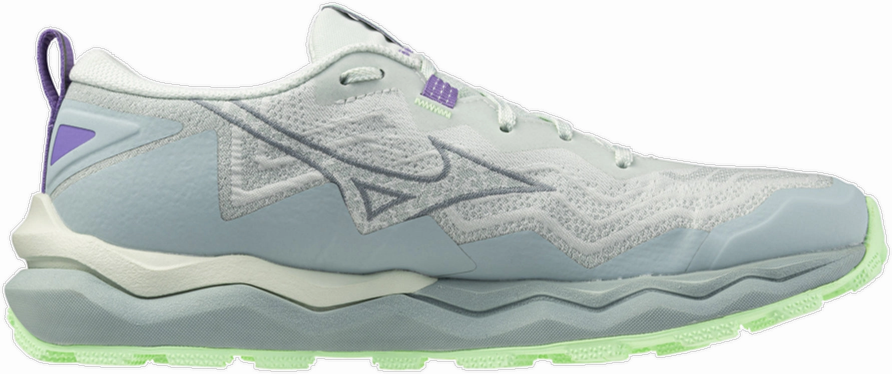 Mizuno Wave Daichi 9 Womens Trail Running Shoes - White Crocs Classic Multi Layer Mesh Weave