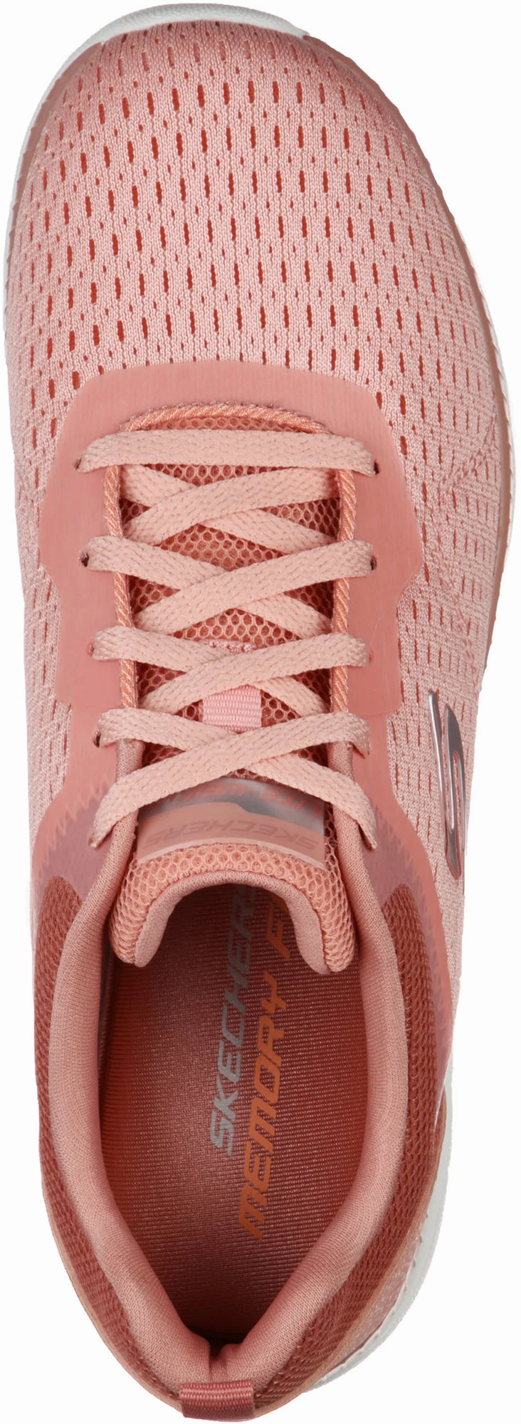Long Hours Street Trail Skechers Bountiful Womens Training Shoes - Pink