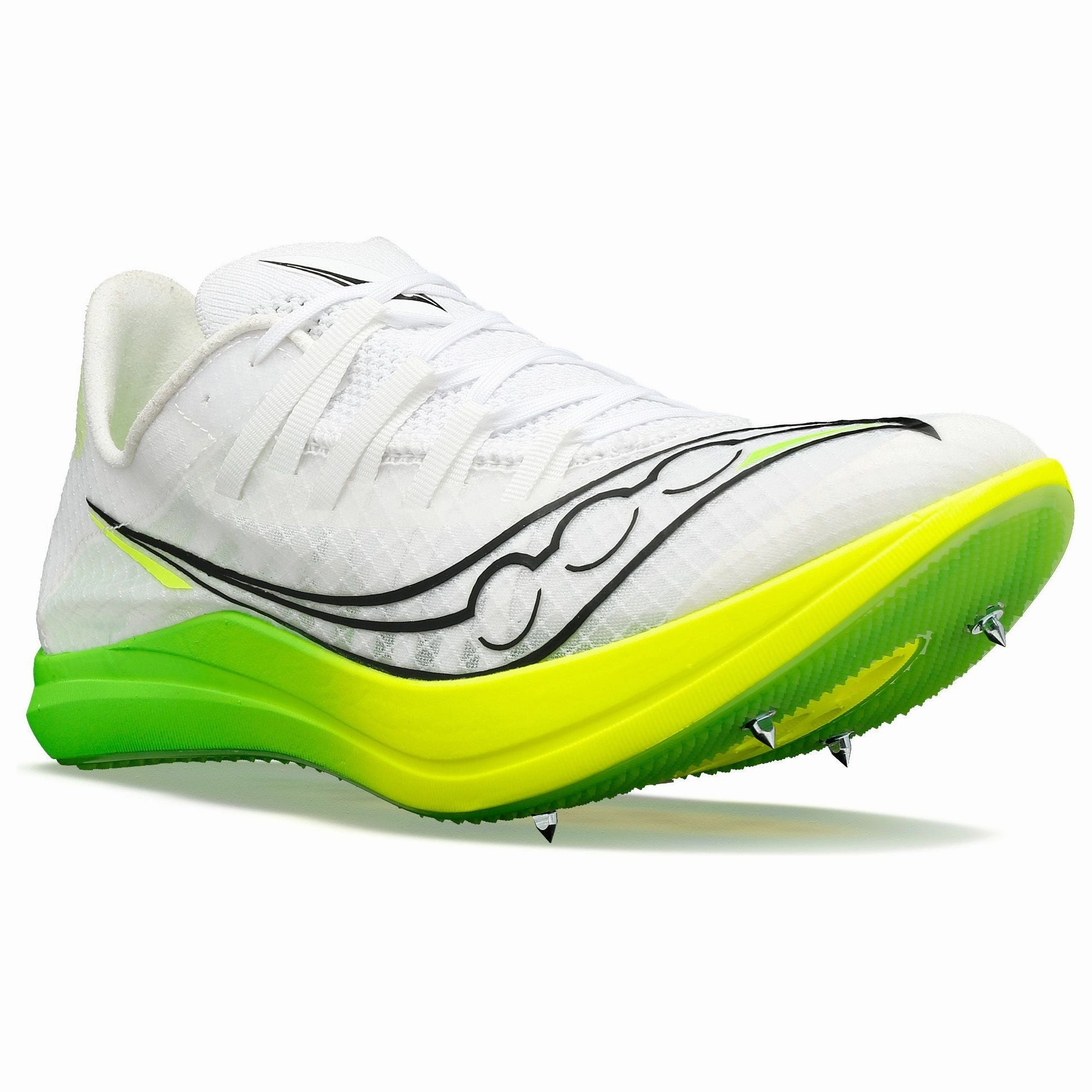 Saucony Terminal VT Womens Running Spikes - White Agility Moves