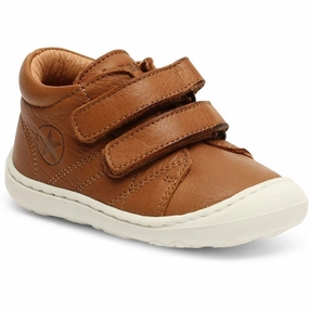 Bisgaard Hale First Step Shoe Cognac Slow Jog