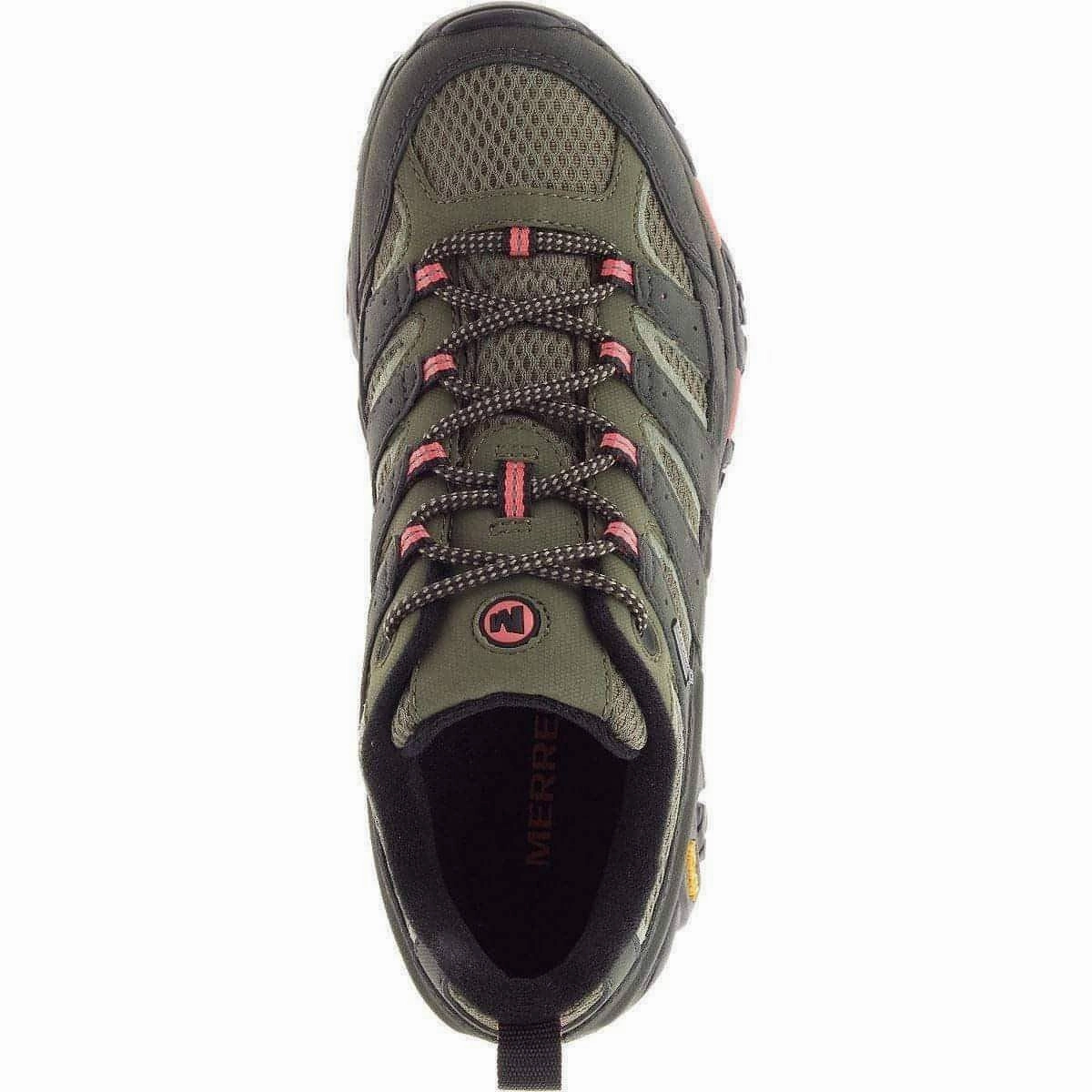 Merrell Moab 2 GORE-TEX Womens Walking Shoes - Green wheelchair user