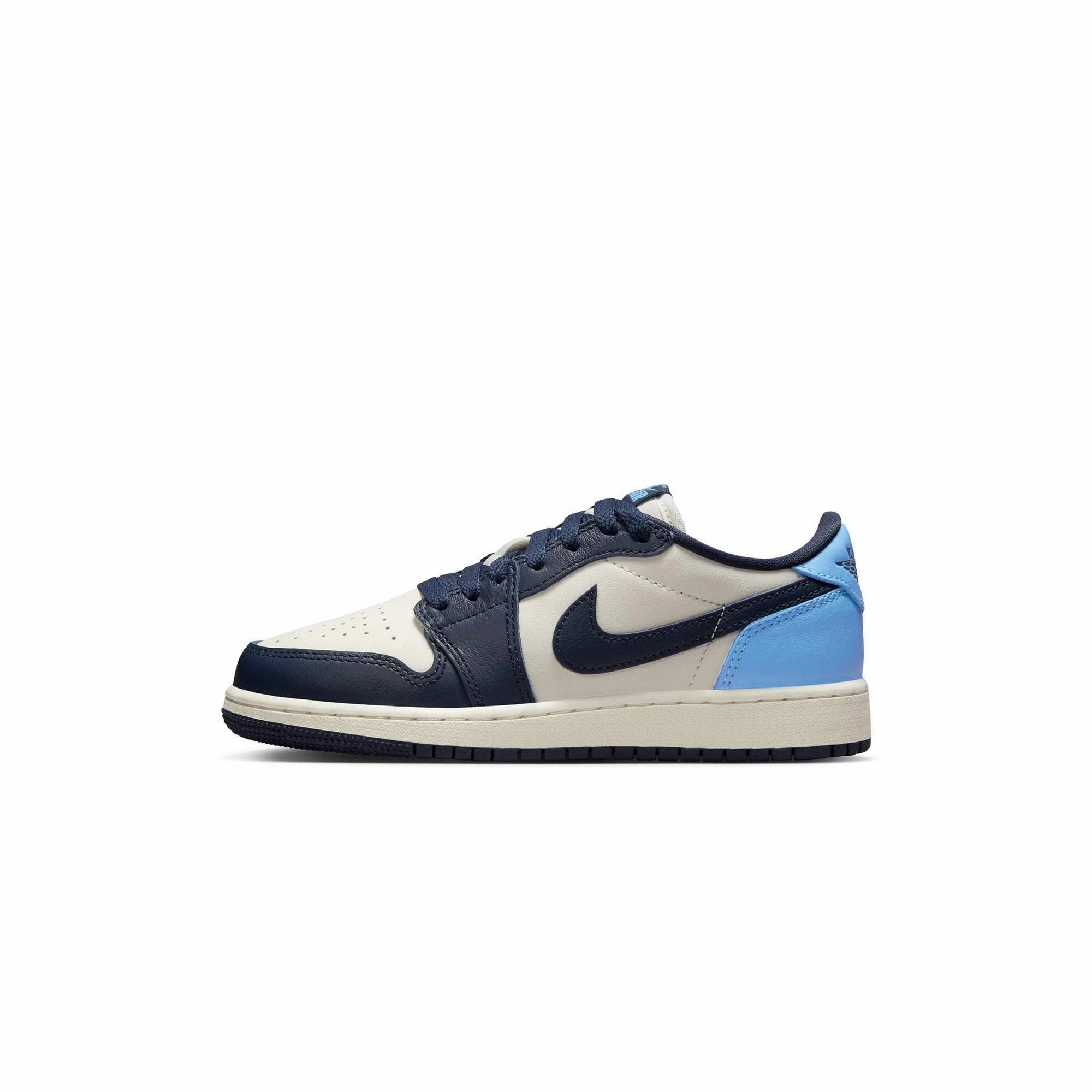 Air Jordan 1 Kids Low OG "Obsidian" Shoes Airflow Vents low - top shoes