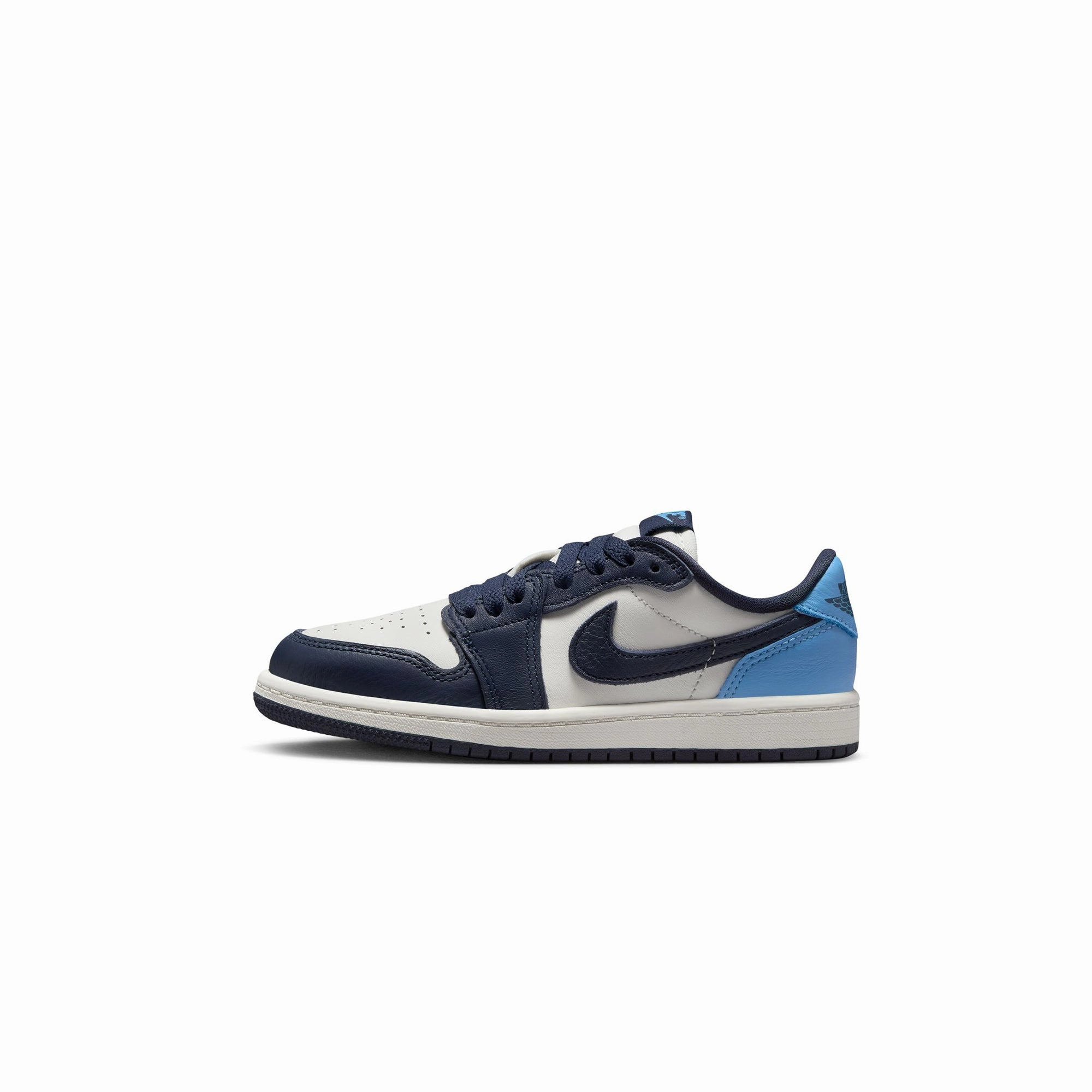 Air Jordan 1 Little Kids Low OG "Obsidian" Shoes Dynamic Flexibility multi - color shoes