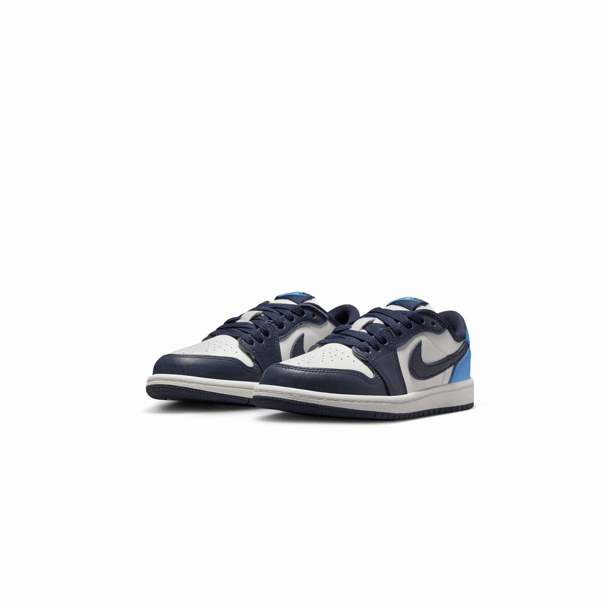 joggers' requirement midsole Air Jordan 1 Little Kids Low OG "Obsidian" Shoes