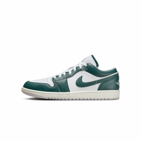 Non Slip Traction Air Jordan 1 Mens Low SE Oxidized Green Shoes