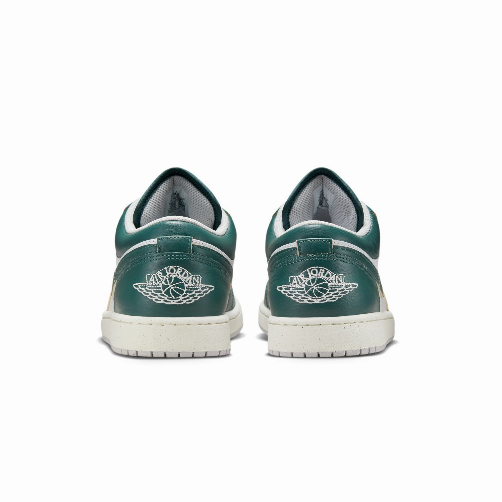 Comfortable Straps Ergonomic Footbed Design Air Jordan 1 Mens Low SE Oxidized Green Shoes