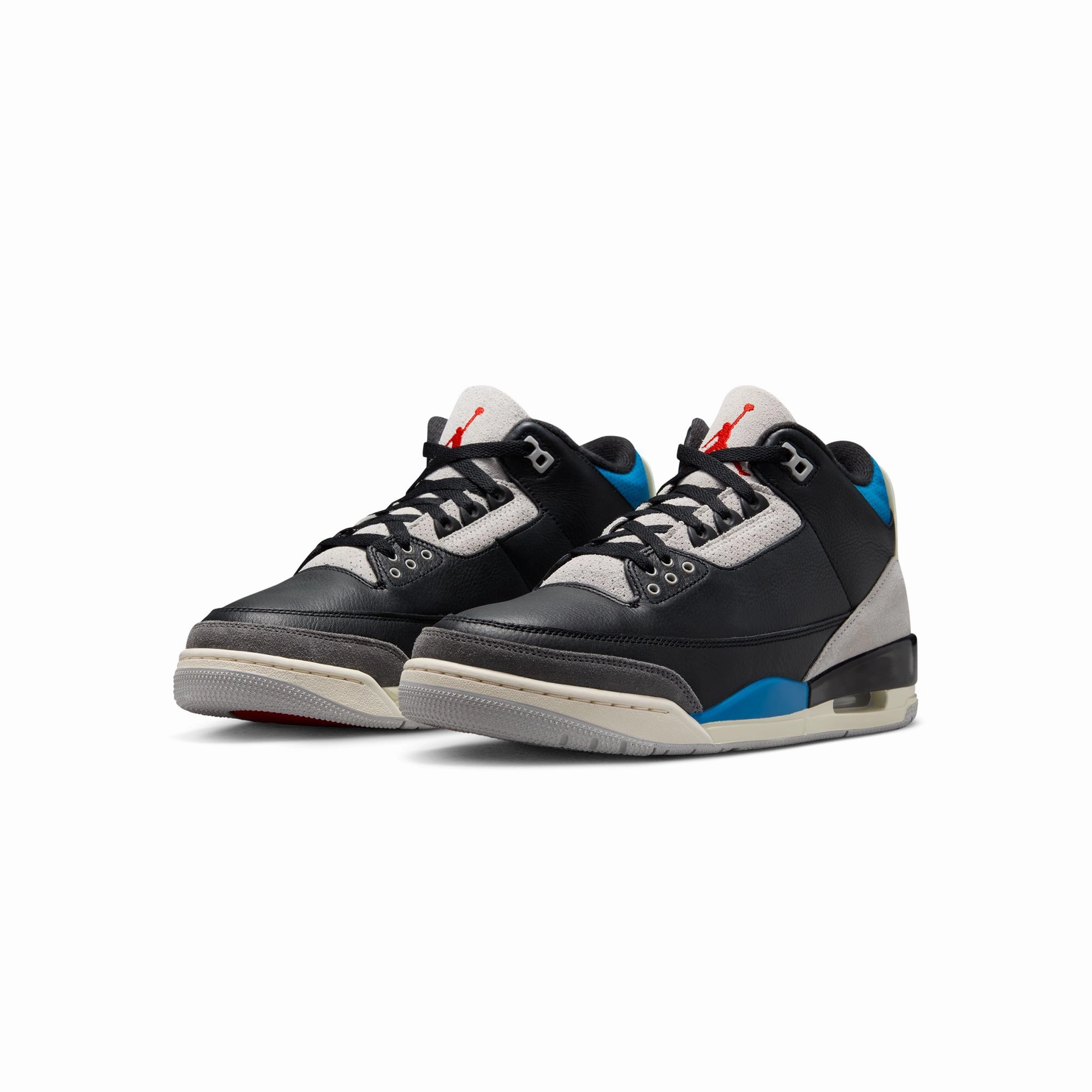 Air Jordan 3 Mens Retro OG Shoes Shock Absorption Sole treadmill - friendly running shoes
