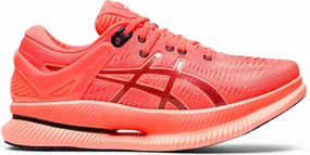 Strobel Lasted Agility - improving Asics MetaRide Womens Running Shoes - Red