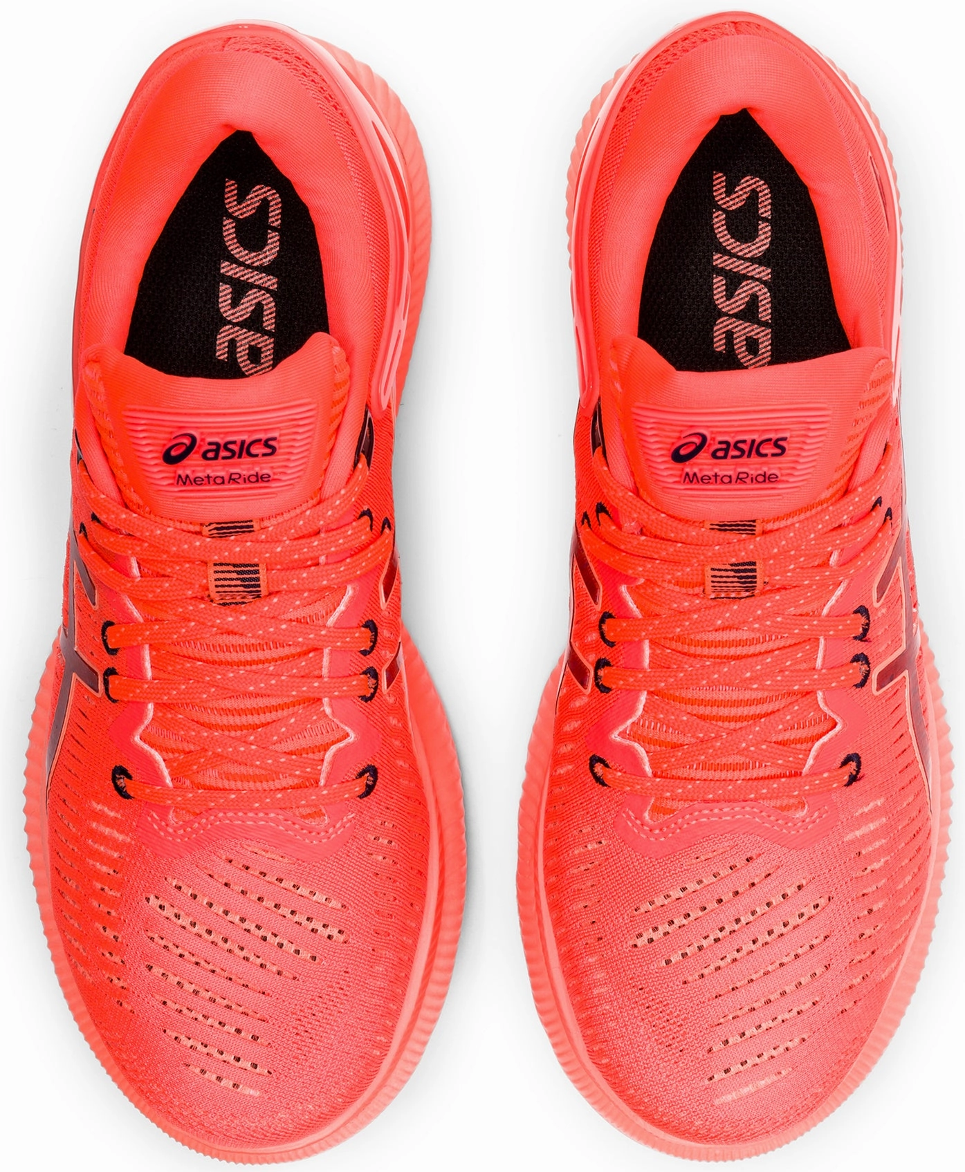 Asics MetaRide Womens Running Shoes - Red Molded TPU Stabilizer