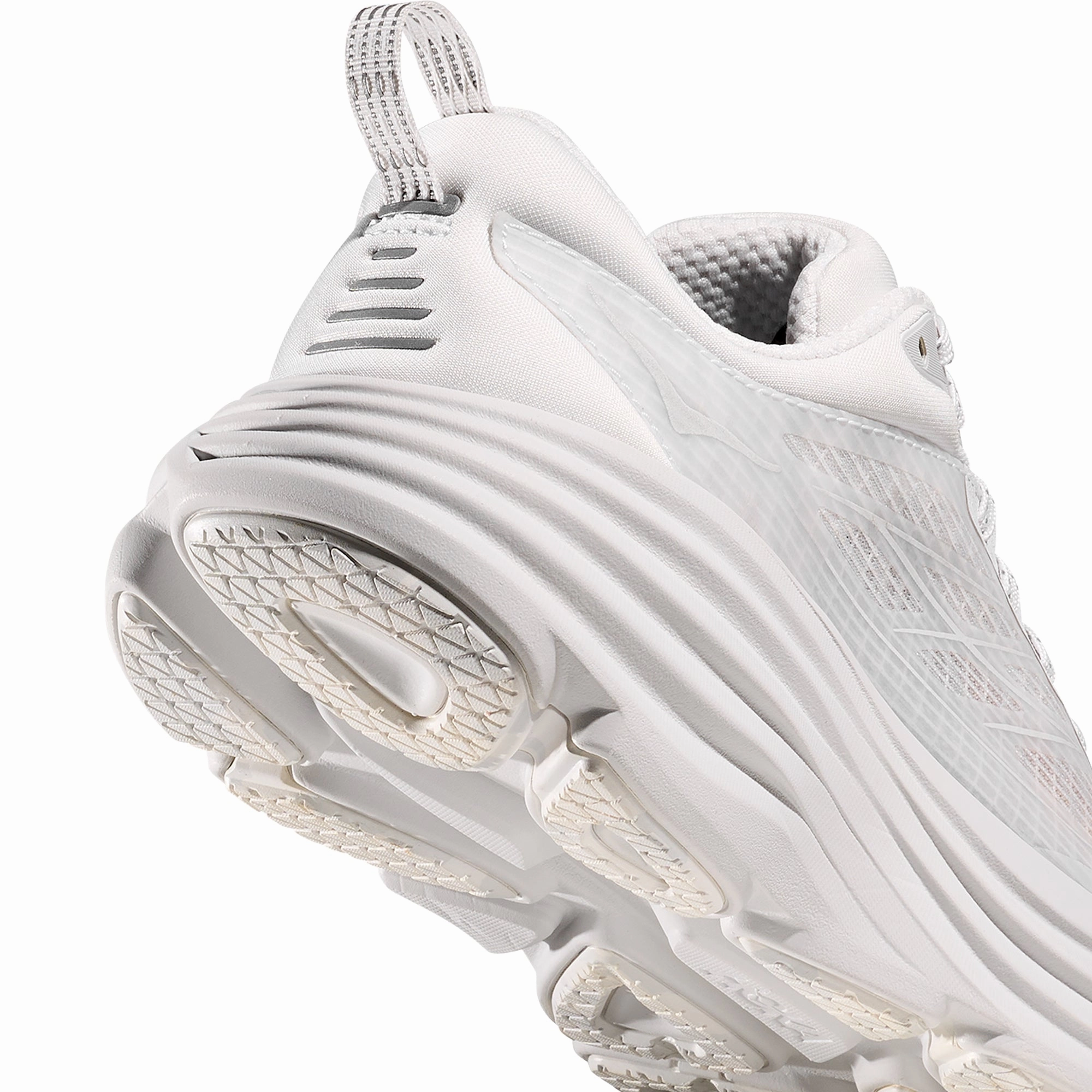 Hoka U Bondi 8 TS Caged Shoes Achilles Protector Motion Containment