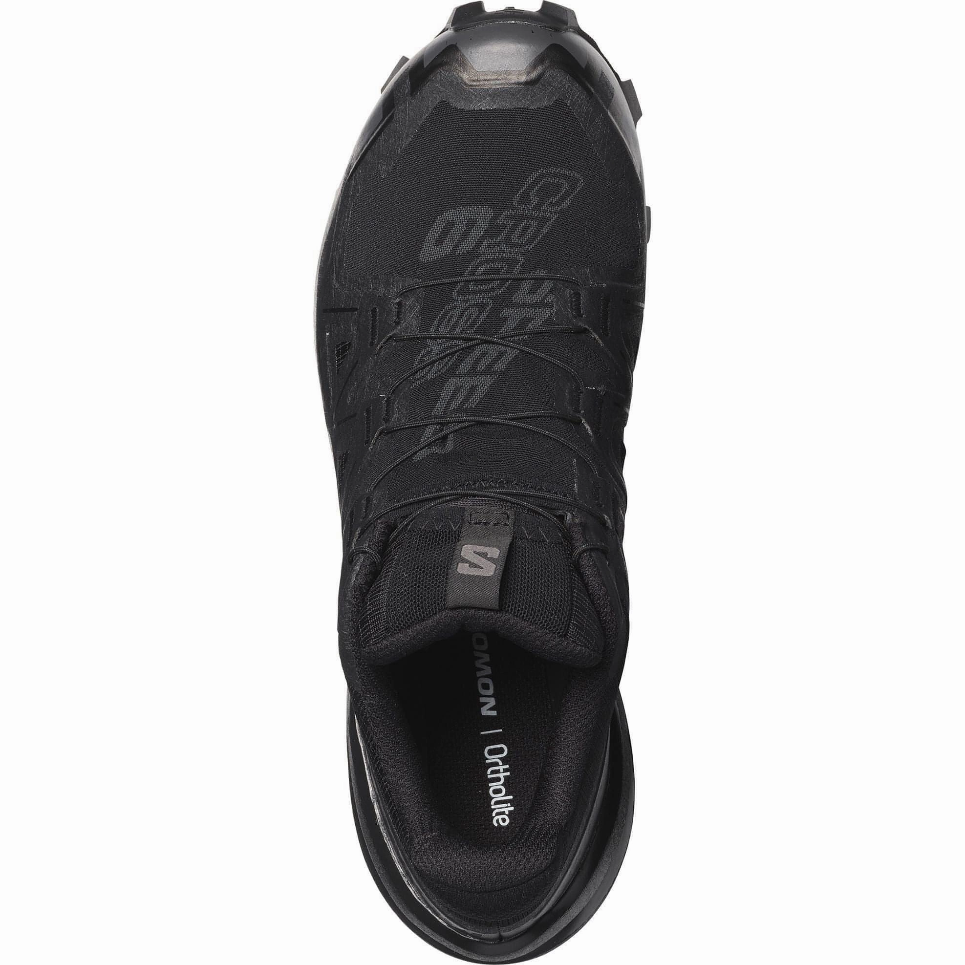 Salomon Speedcross 6 GORE-TEX Womens Trail Running Shoes - Black padded - straps