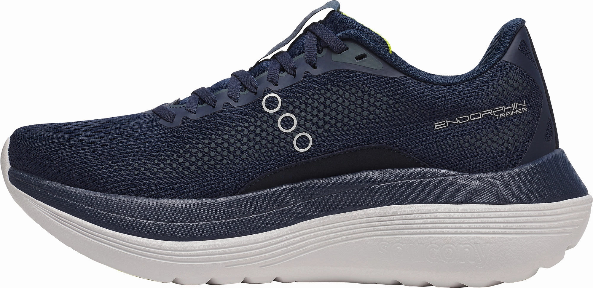 Saucony Endorphin Trainer Mens Running Shoes - Blue lateral support shoes