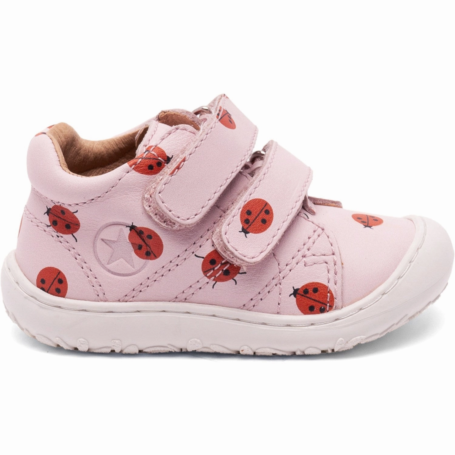 Bisgaard Lady Bugs Barefoot Hale V First Step Shoe Trend Fit Comfortable Walk