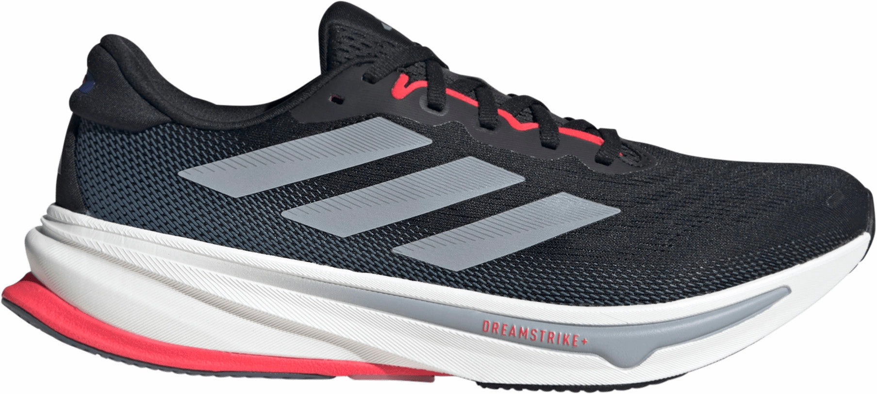 adidas Supernova Rise 2 Mens Running Shoes - Black Supination control
