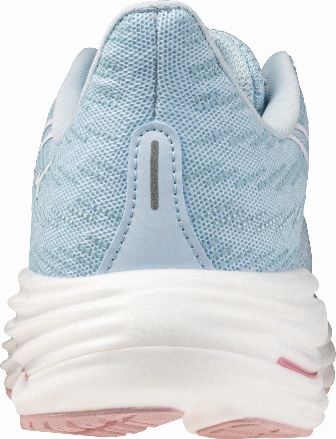 Mizuno Wave Rider 29 Womens Running Shoes - Blue Active Running tongue