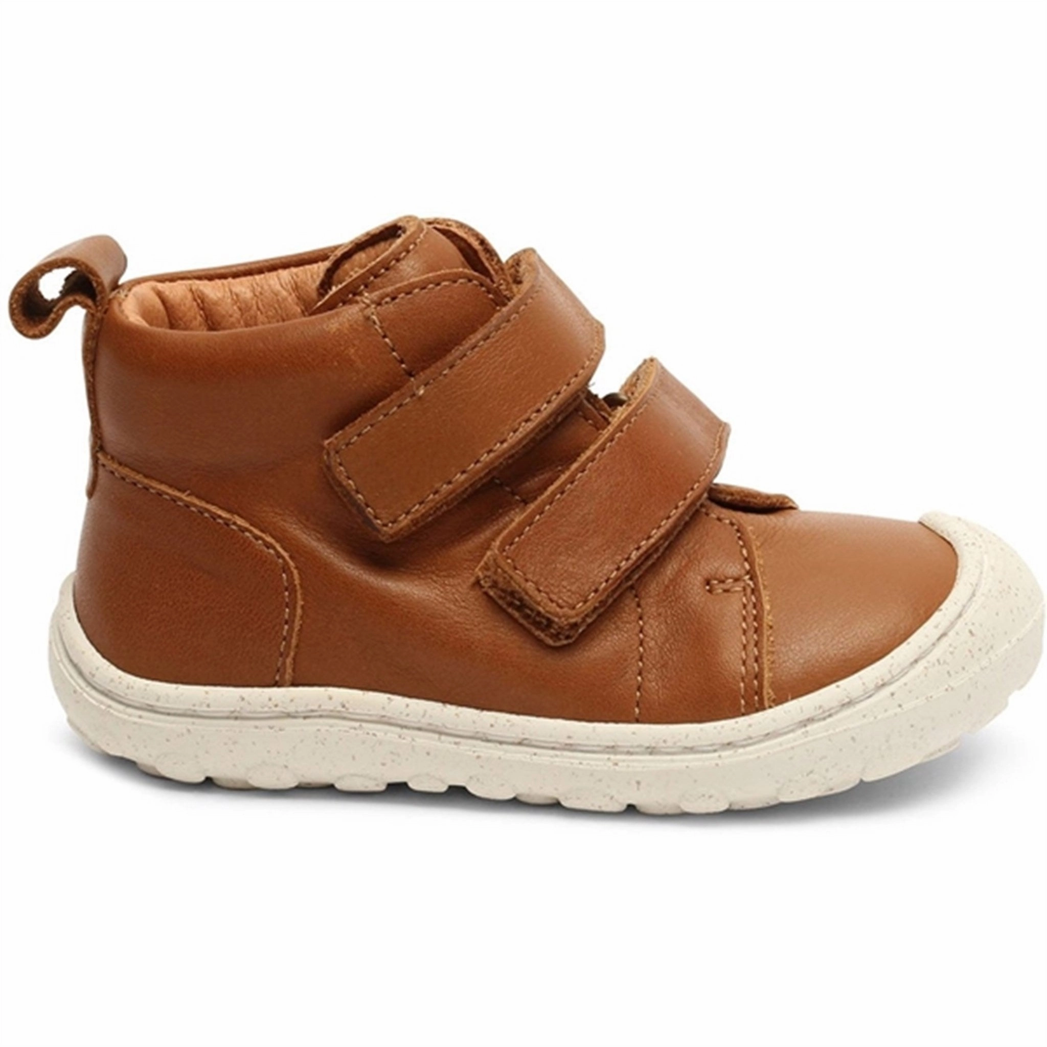 Bisgaard Sara V First Step Shoe Cognac City Snap