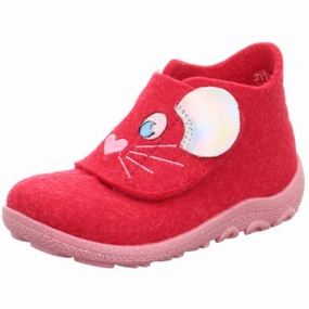 Comfortable Walking Superfit Pink/Rose Happy Octi Slippers With Warm Lining
