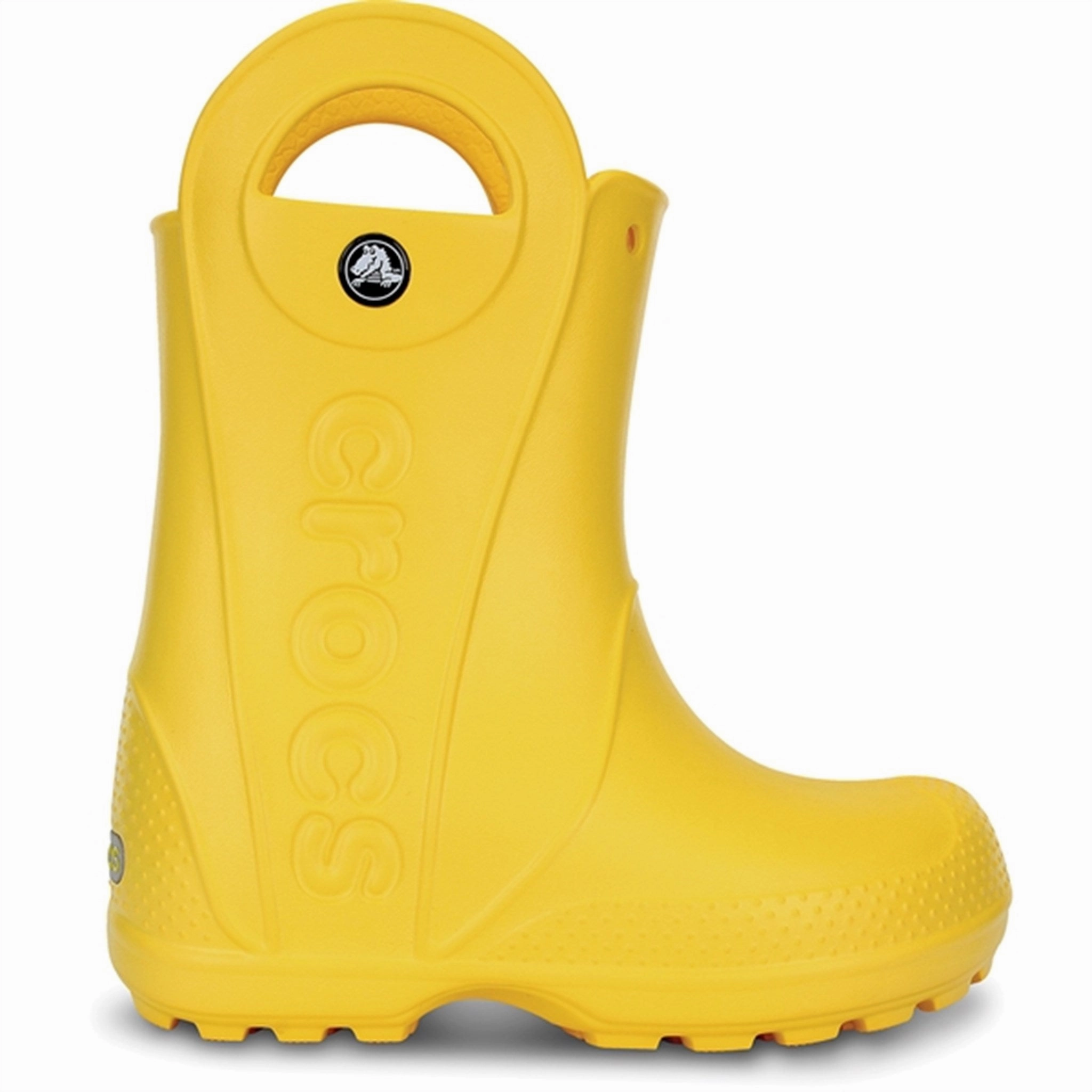 Functional Build Crocs Handle It Rain Boots Yellow