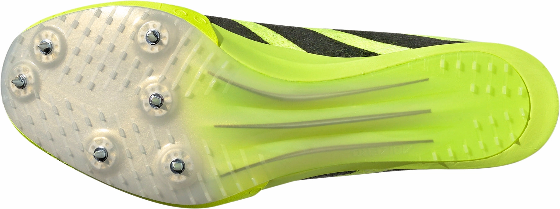 adidas Adizero Prime SP 3 Strung Running Spikes - Yellow Clean Surface Drive Push