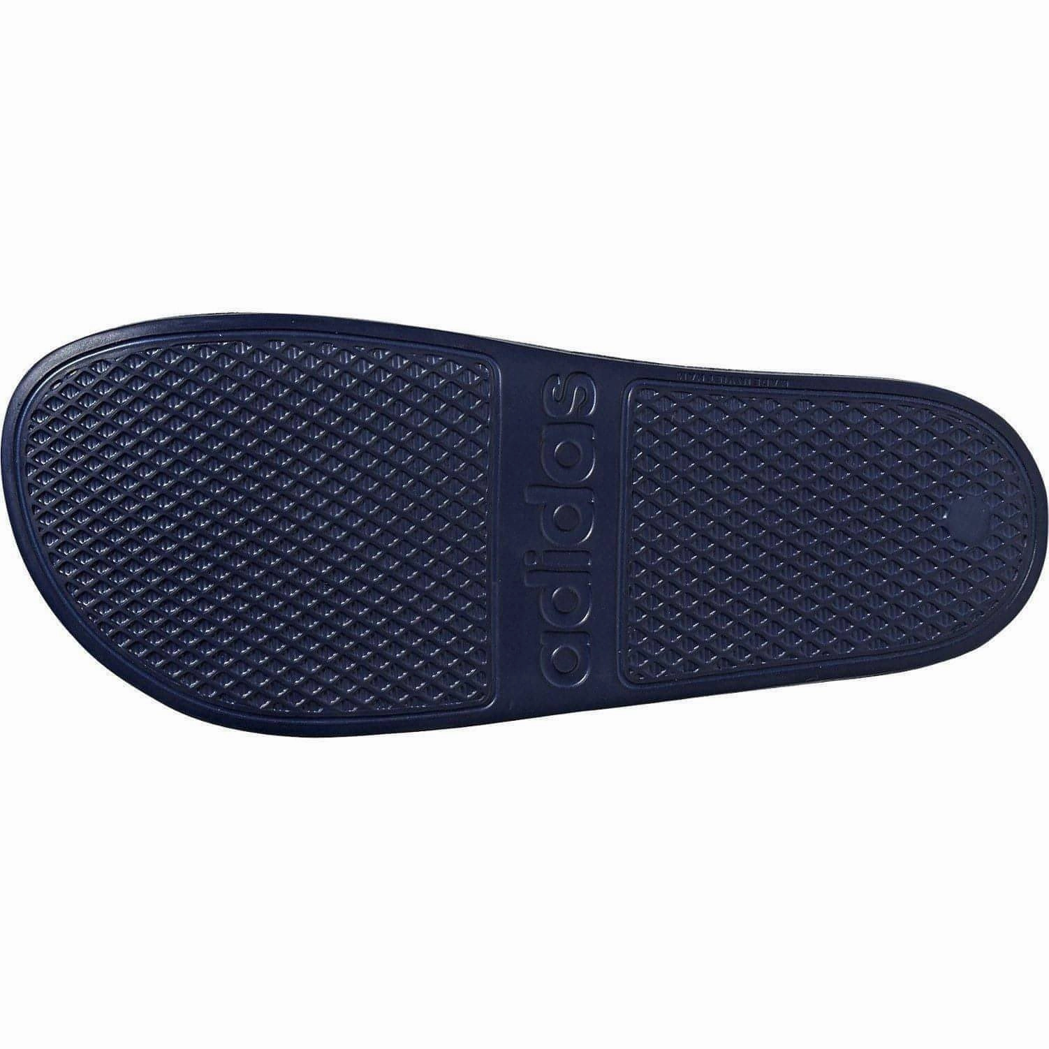 adidas Adilette Aqua Sliders - Blue Easy Beach Slip LowTop