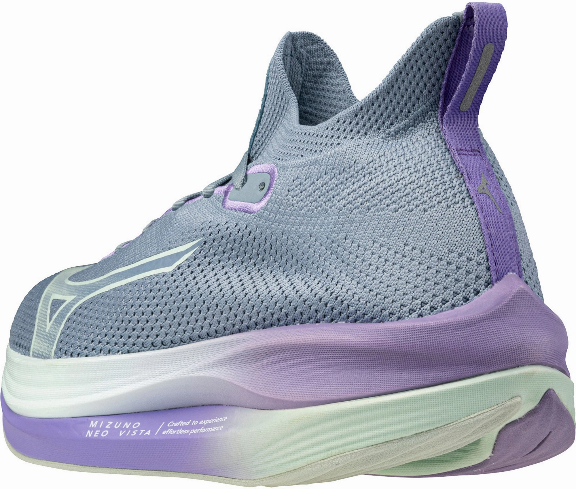 treadmill running footwear fitness - commitment Mizuno Neo Vista Womens Running Shoes - Grey