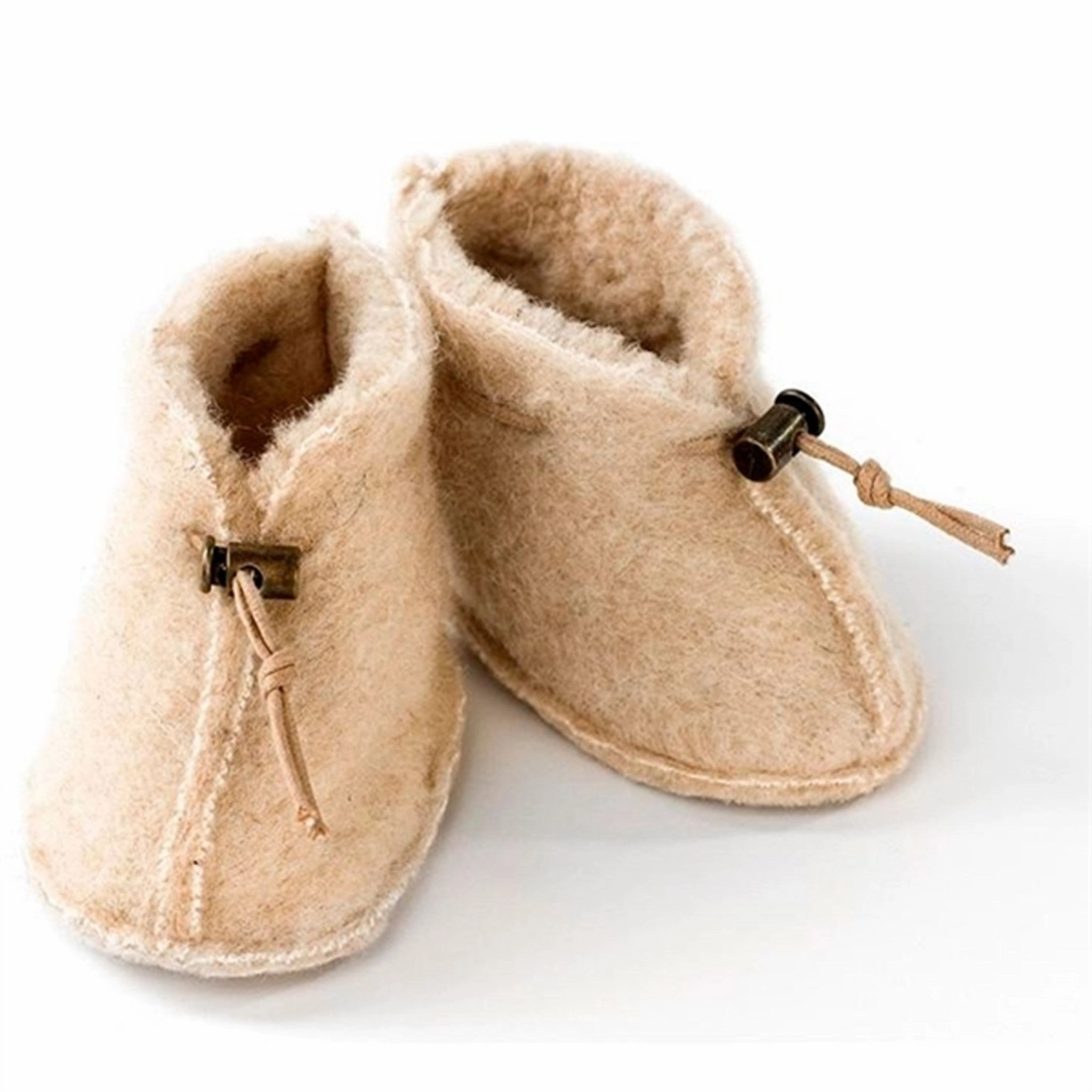 Alwero Baby Slippers Emo Beige Cozy Step