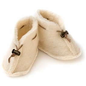 Alwero Baby Slippers Emo Naturel Contoured