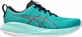 Vibration Reduction Asics Gel Cumulus 27 Mens Running Shoes - Green