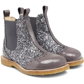 Athletic Edge Rugged Built Rural Traveler Angulus Chelsea Boots With Glitter Lavender/Dusty Lavender/Elastic