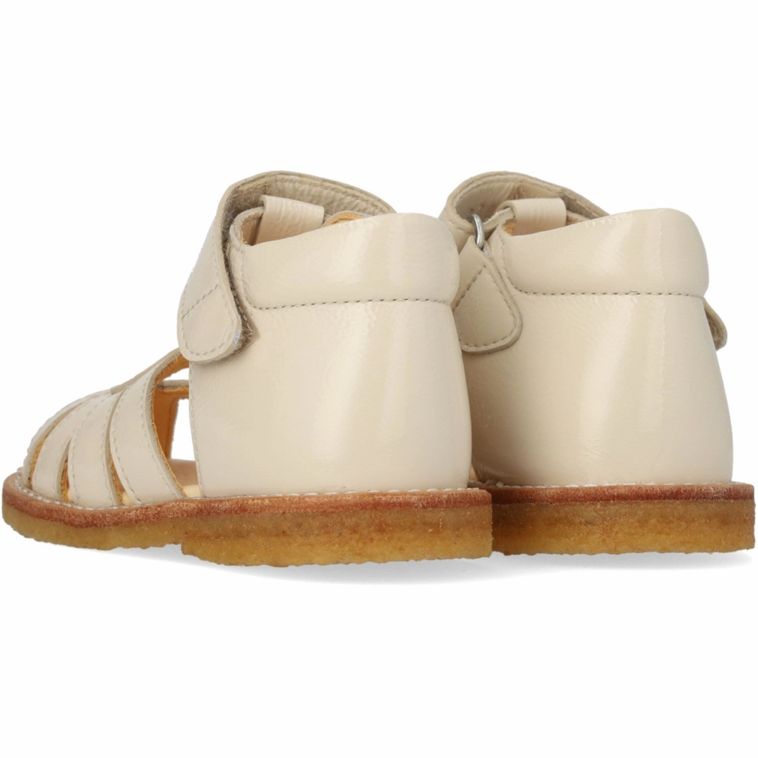 Marina Mood Closed Cell Foam Angulus Buttermilk Beginner Hjertesandal Med Velcro Closure