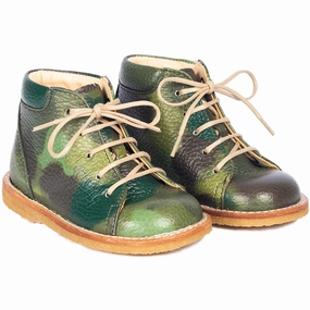 Angulus Camo Print Klassisk undefined undefinedsko Med Print High Cushion