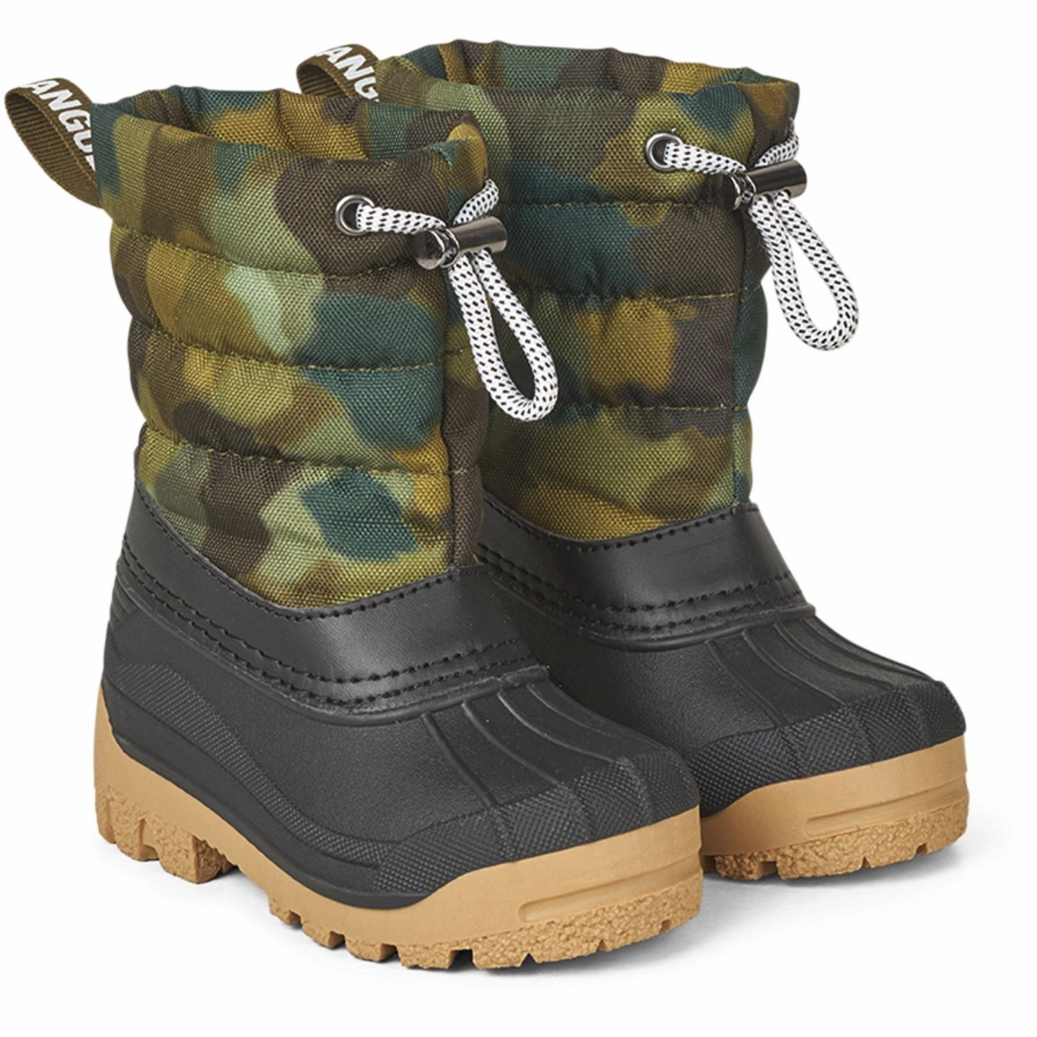 Angulus Camo Print Thermal-Boot Med Woolfoer Hiking Style