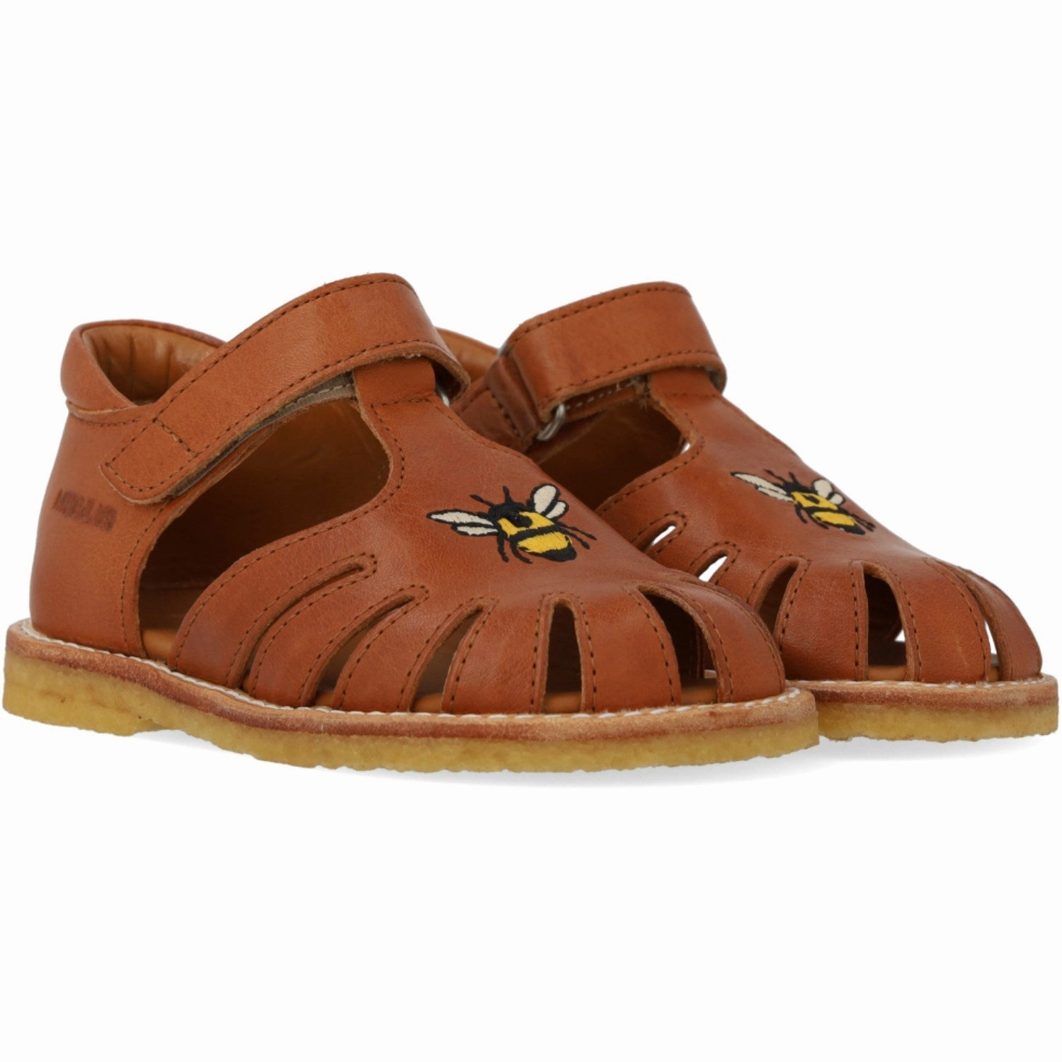Casual Footwear for Vacation Versatile Footwear Angulus CAndnac Beginner Sandal Med Bi Broderi