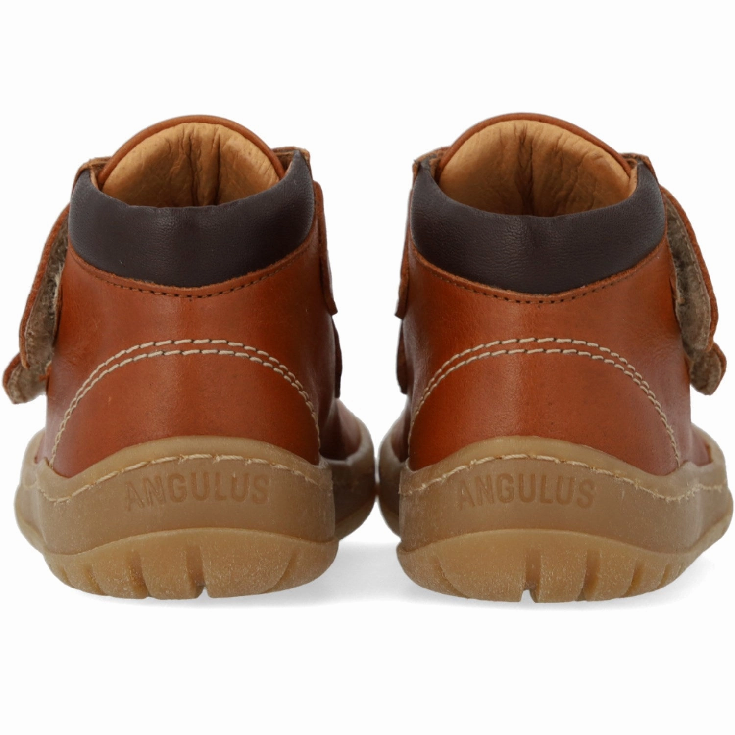 Angulus CAndnac/Tan/Dark Brown Beginner Mid-Cut Sneaker Moisture wicking