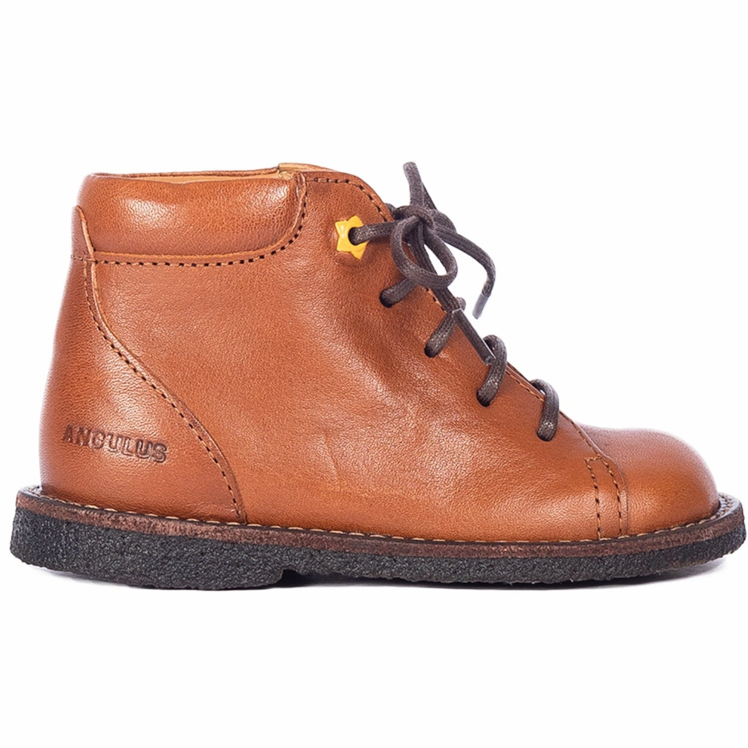 Drawstring Lace Angulus CAndnac undefinedsko Med Stjerneformet Kontrast Eyelet