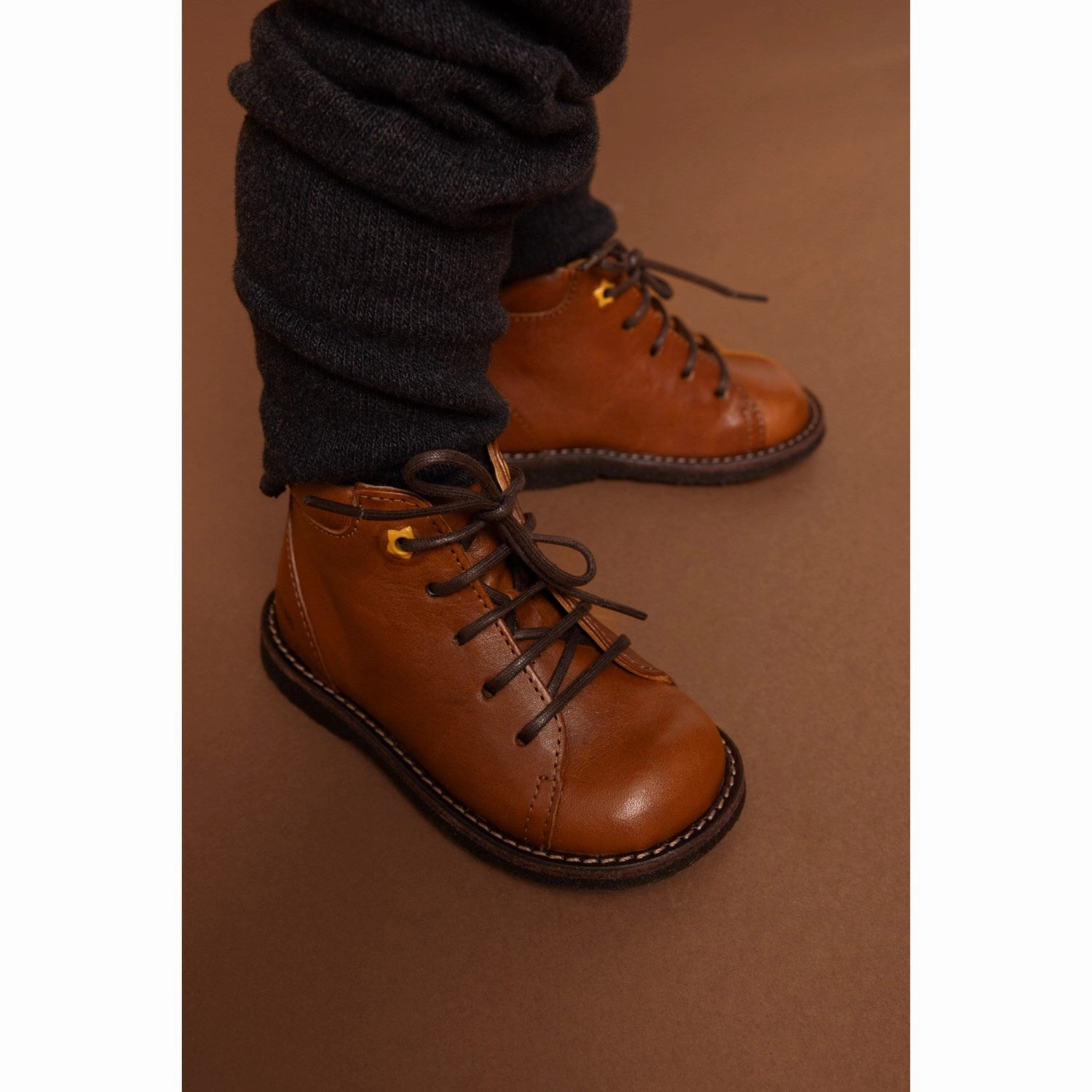 Sleek Build Knit Design Angulus CAndnac undefinedsko Med Stjerneformet Kontrast Eyelet