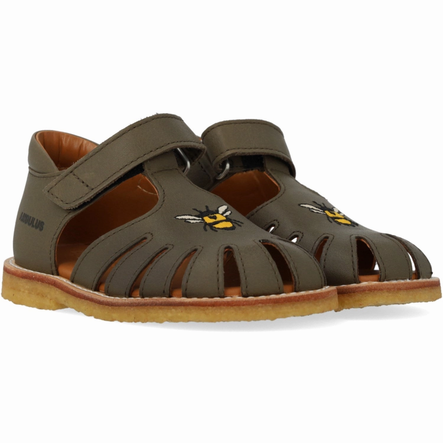 Angulus Forrest Beginner Sandal Med Bi Broderi Non Marking Tread Anti Odor