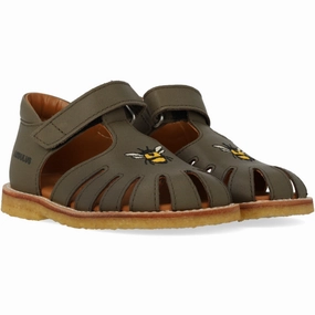 Angulus Forrest Beginner Sandal Med Bi Broderi Non Marking Tread Anti Odor