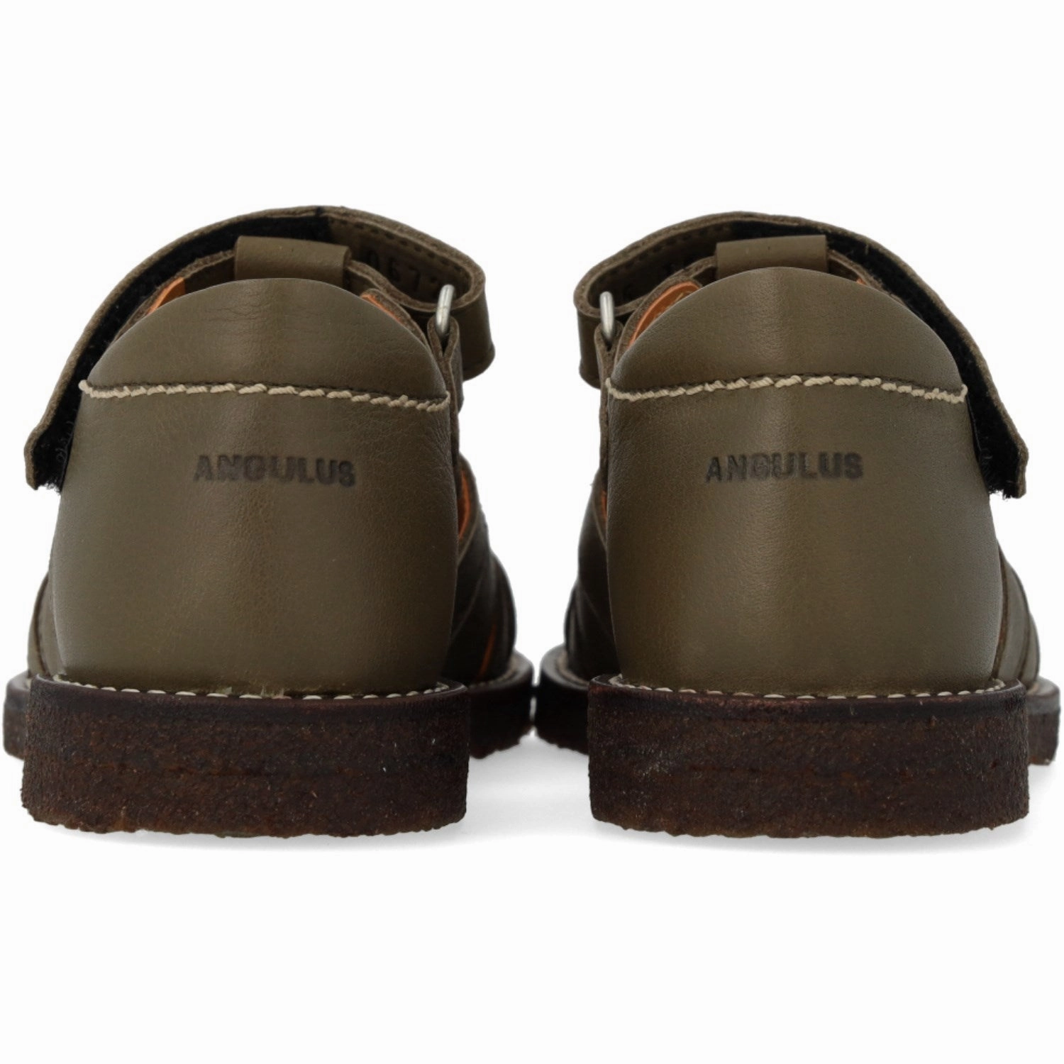 Angulus Forrest/Marshland print Leathersandal Med Stjernedetalje Ergonomic Shape