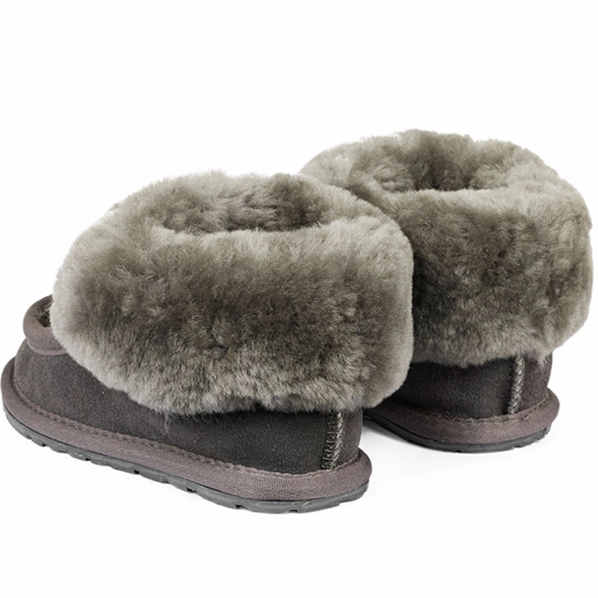 Superior Fit Instant Step Angulus Lamb Wool Indoor Shoes Grey