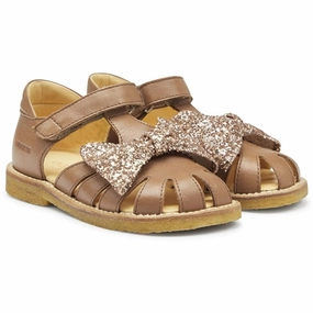 Angulus Sandals Almond/Maple Glitter Durable And Comfortable