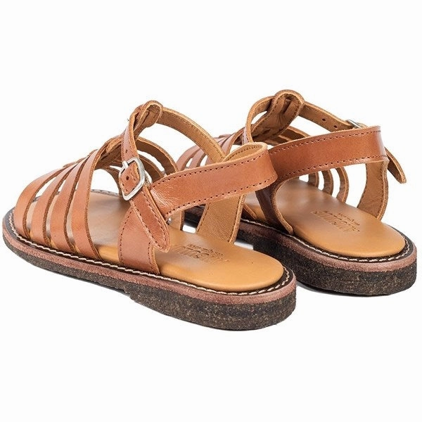 Angulus Sandals Cognac GelCushion Anti   Tear