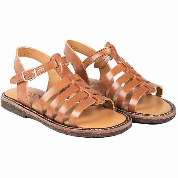 Comfort In Motion Angulus Sandals Cognac