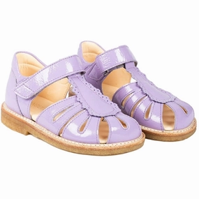 Angulus Sandals Lilac Wide Fit Baseplate Torsional Stability