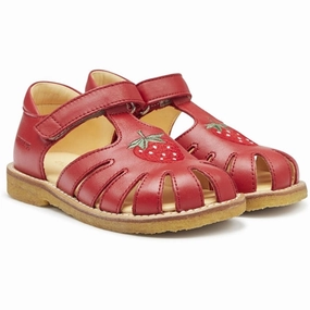 Soft Walk Angulus Sandals Red