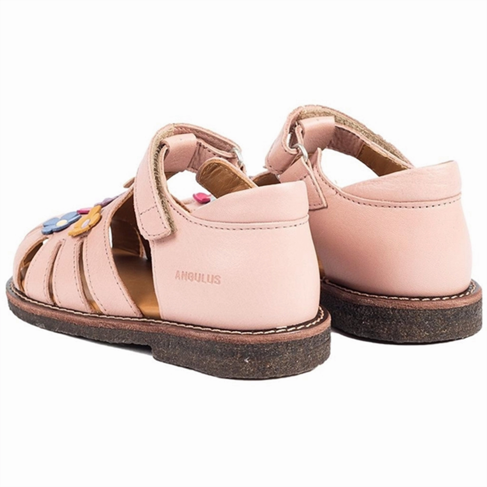 Angulus Sandals Rose Minimalist Classic Pair