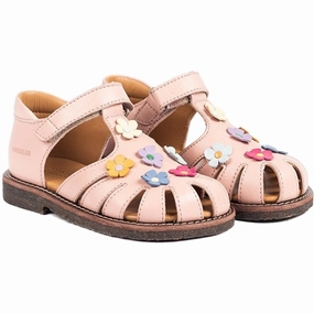 Sunny Day Flexible Flats Angulus Sandals Rose