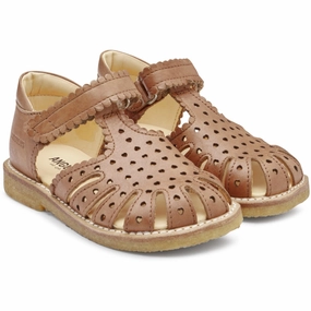 Sunshine Fit Non-Slip Sole Angulus Sandals Tan