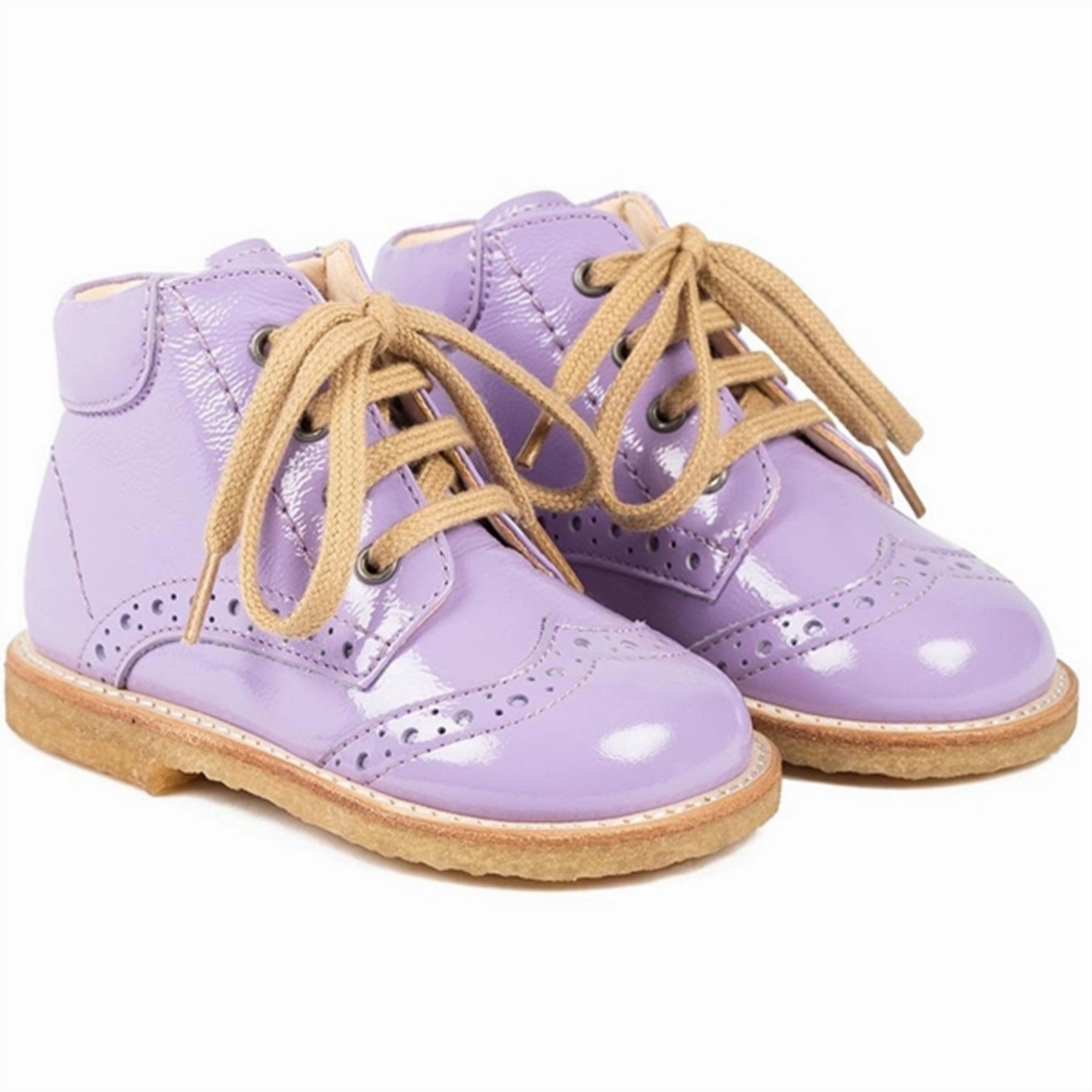 Angulus Shoe With Laces Lilac Bus stop Timeless Use